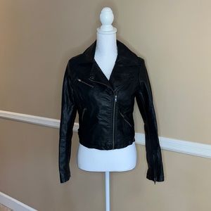 Moto Jacket, faux leather